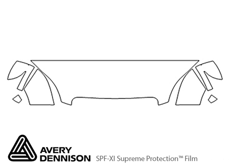 Avery Dennison™ Audi TTS 2012-2015 Paint Protection Kit - Hood