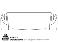 BMW 2-Series 2014-2016 Avery Dennison Clear Bra Hood Paint Protection Kit Diagram
