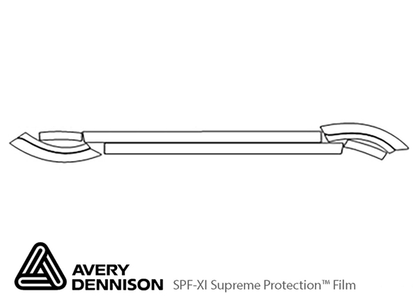 ##LONGDESCRIPTIONNAME2## Avery Dennison Clear Bra Door Cup Paint Protection Kit Diagram