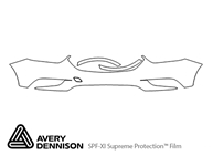 Buick Encore 2017-2022 Avery Dennison Clear Bra Bumper Paint Protection Kit Diagram