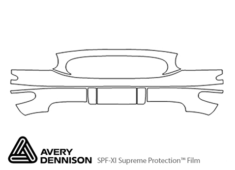 Avery Dennison™ Buick Lesabre 2000-2005 Paint Protection Kit - Bumper