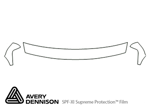 Avery Dennison™ Chevrolet Suburban 2000-2004 Paint Protection Kit - Hood