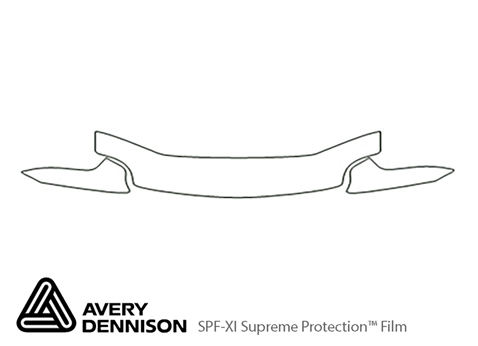 Avery Dennison™ Dodge Neon 1997-1999 Paint Protection Kit - Hood