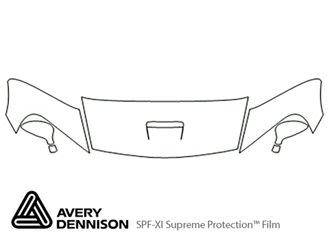 Avery Dennison™ Dodge Viper 2003-2007 Paint Protection Kit - Hood