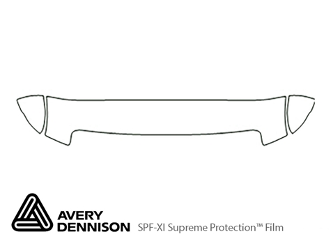 Avery Dennison™ Ford E-150 2008-2014 Paint Protection Kit - Hood