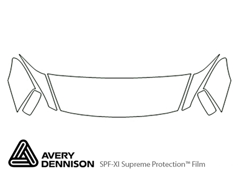 Avery Dennison™ Honda Accord 2003-2007 Paint Protection Kit - Hood