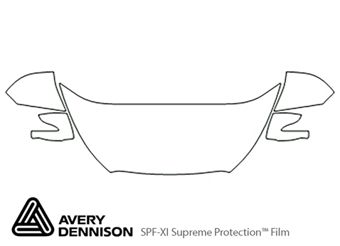 Avery Dennison™ Hyundai Tucson 2010-2015 Paint Protection Kit - Hood