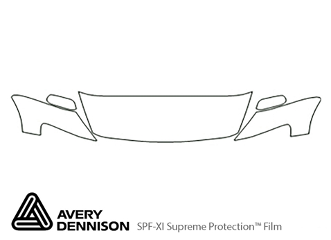 Avery Dennison™ Mazda RX-8 2009-2011 Paint Protection Kit - Hood