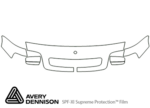 Avery Dennison™ Mercedes-Benz SL-Class 1994-1999 Paint Protection Kit - Hood