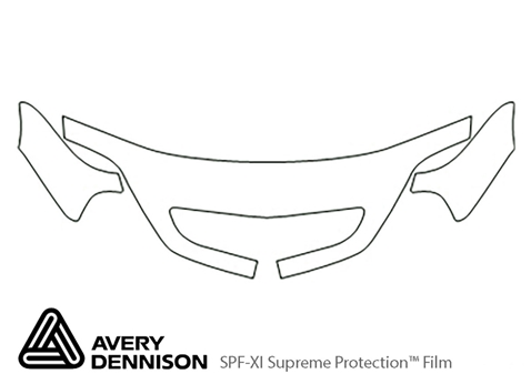 Avery Dennison™ Mercury Sable 2003-2005 Paint Protection Kit - Hood