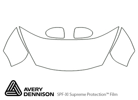 Avery Dennison™ Nissan Juke 2011-2014 Paint Protection Kit - Hood