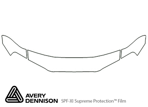 Avery Dennison™ Nissan Sentra 2000-2003 Paint Protection Kit - Hood