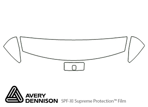 Avery Dennison™ Saturn S-Series 2001-2002 Paint Protection Kit - Hood