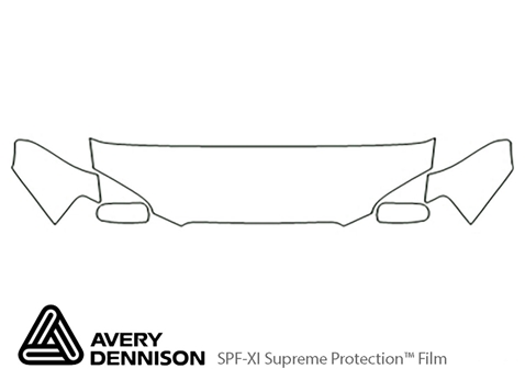 Avery Dennison™ Subaru Impreza 2004-2005 Paint Protection Kit - Hood