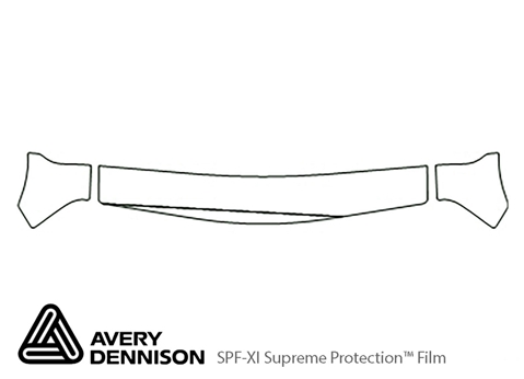 Avery Dennison™ Suzuki XL-7 2001-2004 Paint Protection Kit - Hood