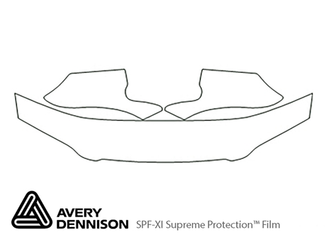 Avery Dennison™ Toyota Camry 1992-1996 Paint Protection Kit - Hood