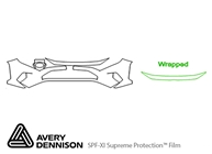 Toyota Rav4 2019-2024 Avery Dennison Clear Bra Bumper Paint Protection Kit Diagram