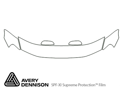 Avery Dennison™ Volvo S60 2001-2004 Paint Protection Kit - Hood