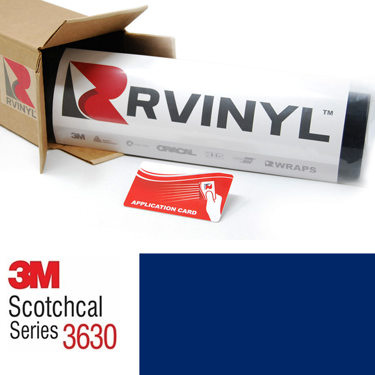 3M Scotchcal 3630 European Blue Translucent Graphic Film
