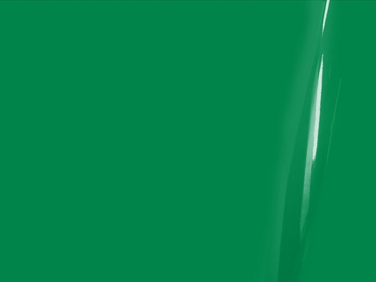 3M 1080 Gloss Kelly Green French Door Refrigerator Wrap Color Swatch