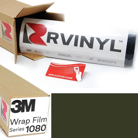 3M™ Wrap Film Series 1080 - Matte Military Green (Replaced by 3M™ 2080)