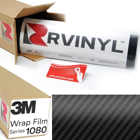 3M™ Wrap Film Series 1080 - Carbon Fiber Black (Replaced by 3M™ 2080)