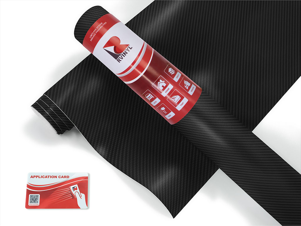 3M 2080 Carbon Fiber Black Jet Ski Wrap Color Film