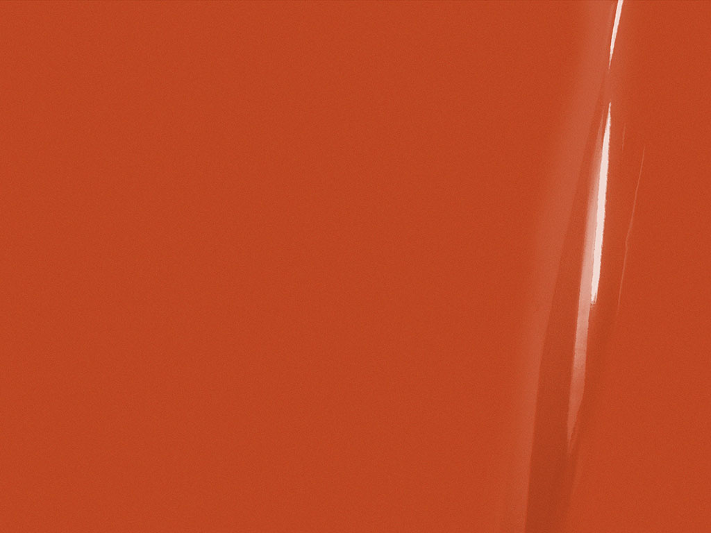 3M 1080 Gloss Fiery Orange Bathroom Cabinet Wrap Color Swatch