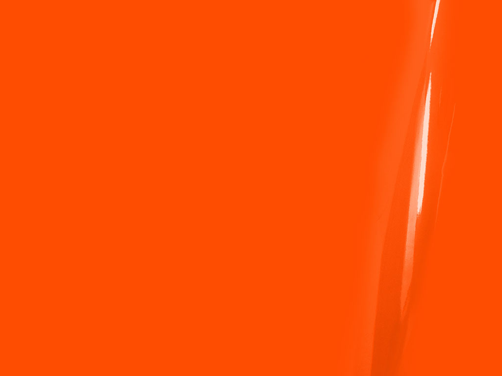 3M 1080 Satin Neon Fluorescent Orange Car Wrap Color Swatch
