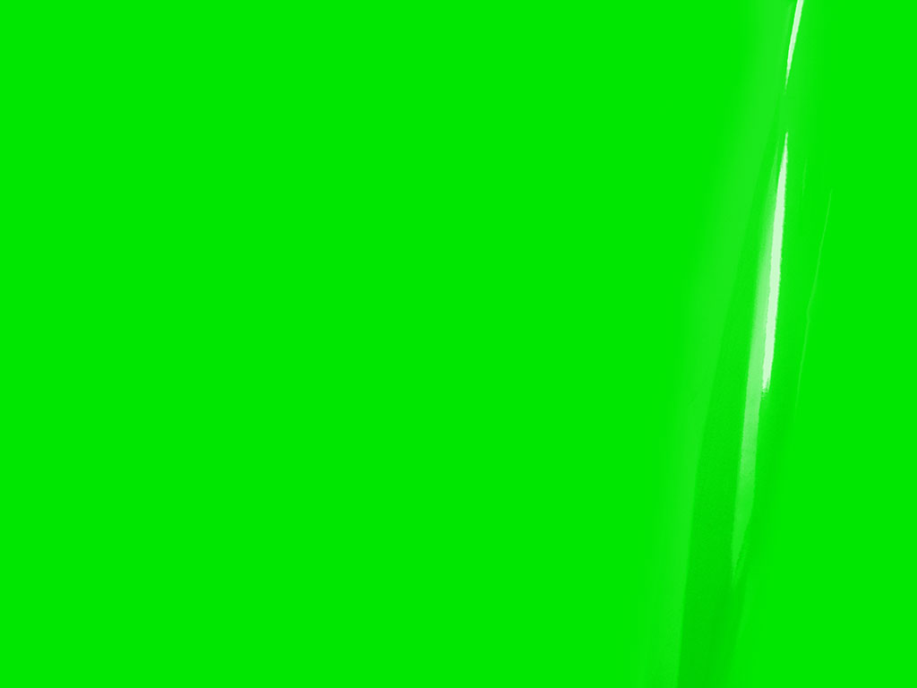 3M 1080 Satin Neon Fluorescent Green French Door Refrigerator Wrap Color Swatch