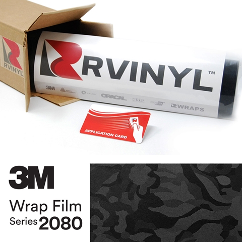 3M™ Wrap Film Series 2080 - Shadow Black