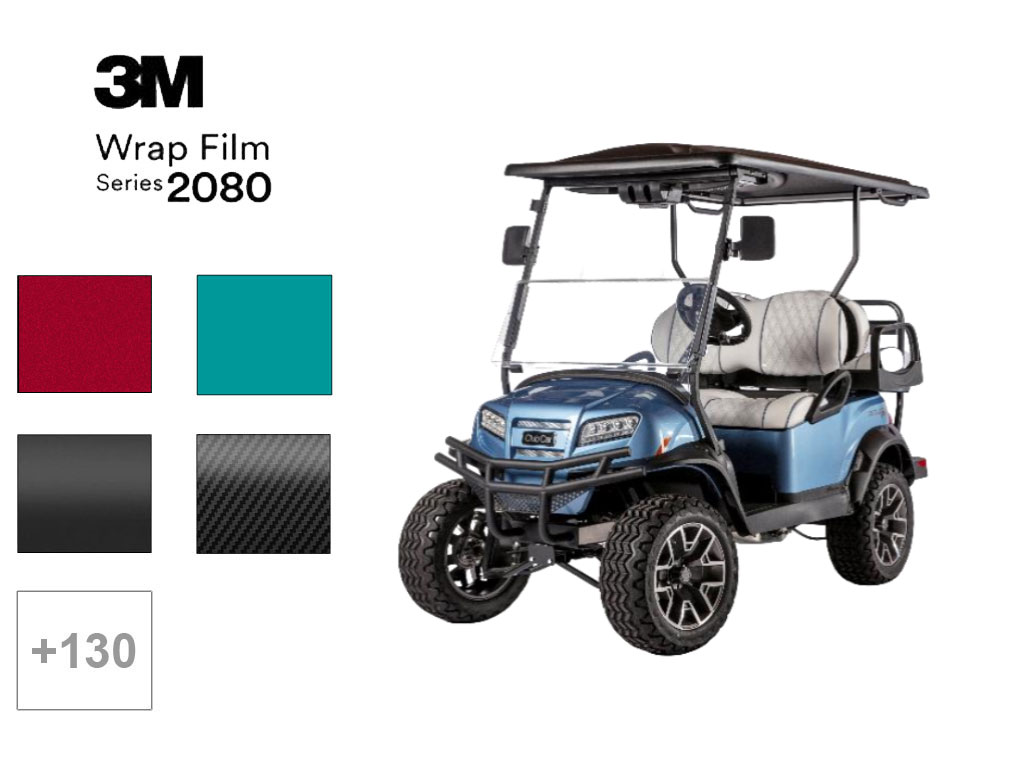 3M™ 2080 Series Golf Cart Wraps - U-416651~3M-2080-BR120