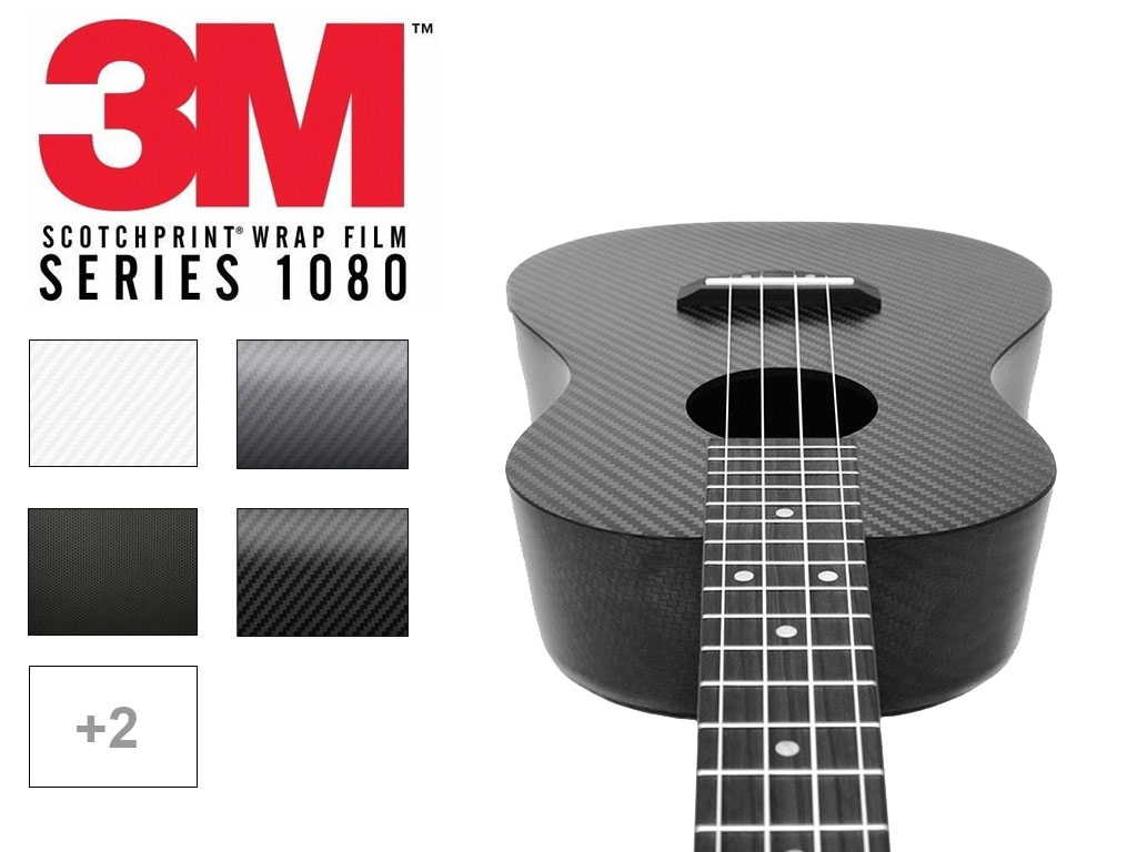3M&trade Carbon Fiber Guitar Skin
