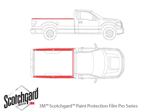 3M™ Scotchgard™ Paint Protection Film Pro Series Bed Rail Wraps