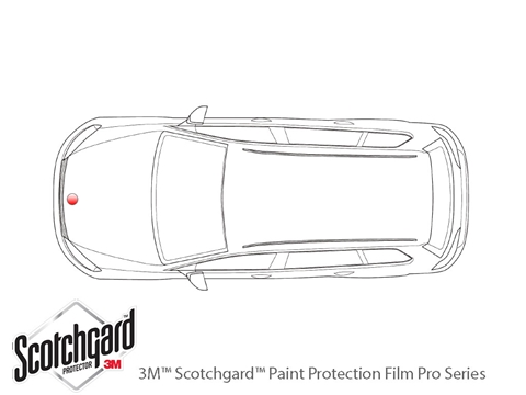 3M™ Scotchgard™ Paint Protection Film Pro Series Hood Emblem Wraps