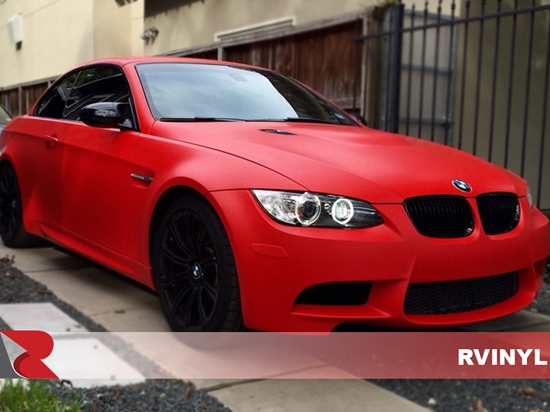 3M 1080 Series Matte Red Side Overview Wrap