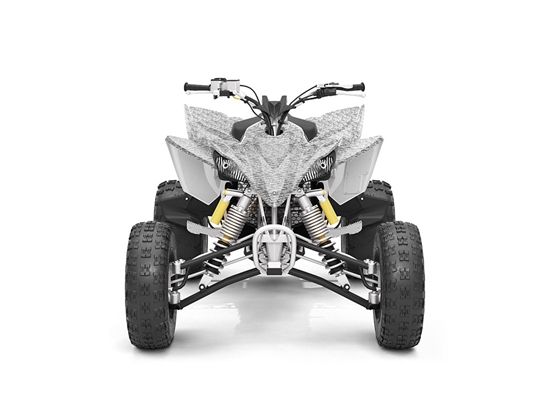 Rwraps 3D Carbon Fiber Silver (Digital) DIY ATV Wraps