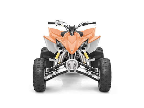 Rwraps 3D Carbon Fiber Orange DIY ATV Wraps