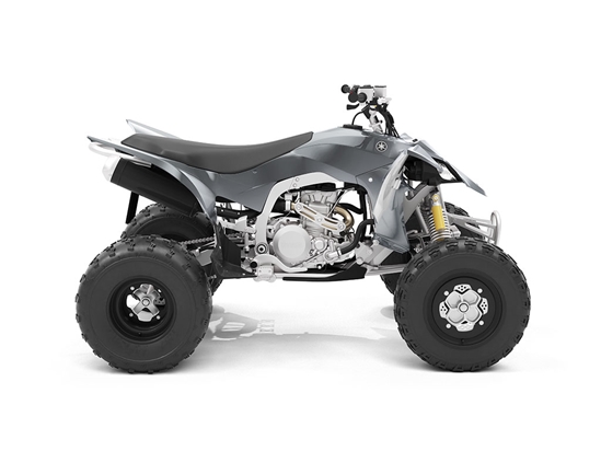 Rwraps Matte Chrome Dark Gray Fog (Metallic) Do-It-Yourself ATV Wraps