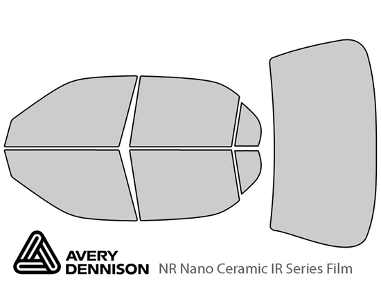Avery Dennison Acura EL 1997-2000 NR Nano Ceramic IR Window Tint Kit