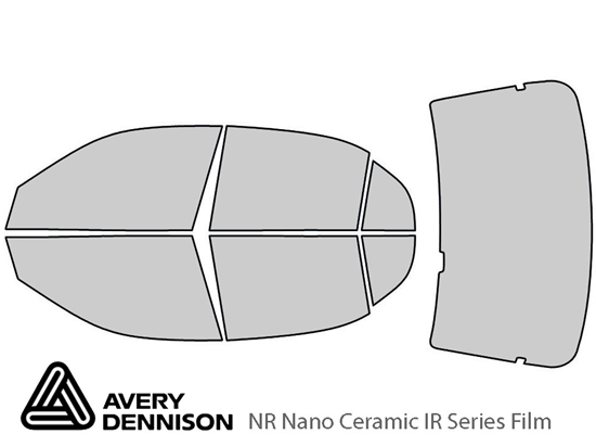 Avery Dennison Acura EL 2001-2005 NR Nano Ceramic IR Window Tint Kit