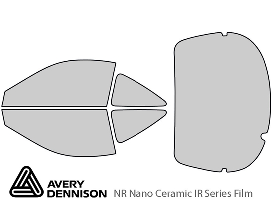 Avery Dennison Acura Integra 1994-2001 (Coupe) NR Nano Ceramic IR Window Tint Kit