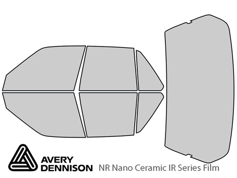 Avery Dennison™ Acura Legend 1986-1990 NR Nano Ceramic IR Window Tint Kit (Sedan)