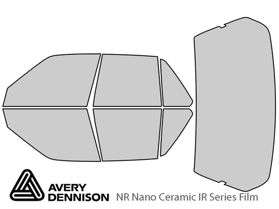 Avery Dennison Acura Legend 1986-1990 (Sedan) NR Nano Ceramic IR Window Tint Kit
