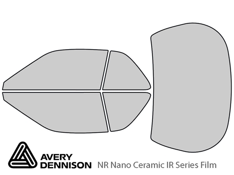 Avery Dennison™ Acura Legend 1990-1995 NR Nano Ceramic IR Window Tint Kit (Coupe)