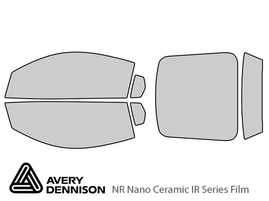 Avery Dennison Acura NSX 2017-2021 NR Nano Ceramic IR Window Tint Kit