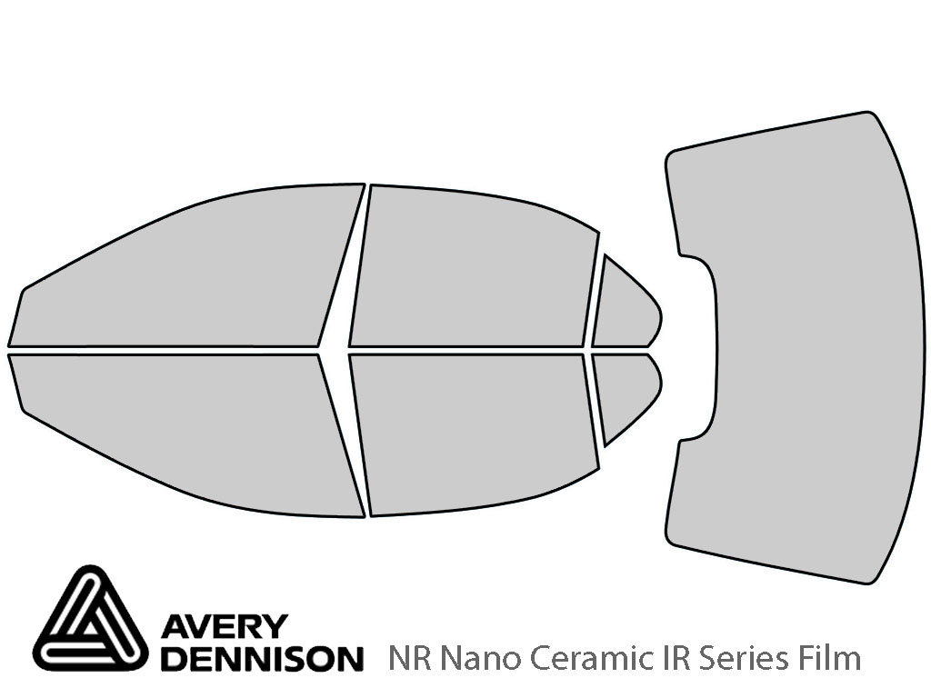 Avery Dennison Acura RL 2009-2012 NR Nano Ceramic IR Window Tint Kit