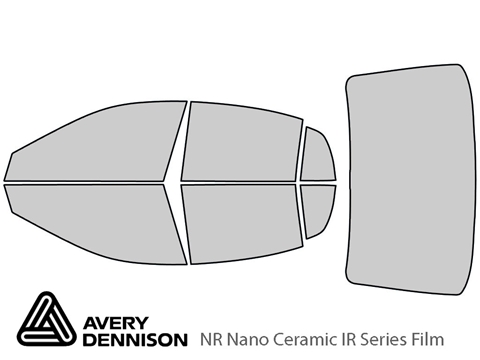 Avery Dennison™ Acura TL 2004-2008 NR Nano Ceramic IR Window Tint Kit