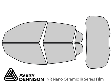 Avery Dennison™ Alfa Romeo Stelvio 2017-2023 NR Nano Ceramic IR Window Tint Kit