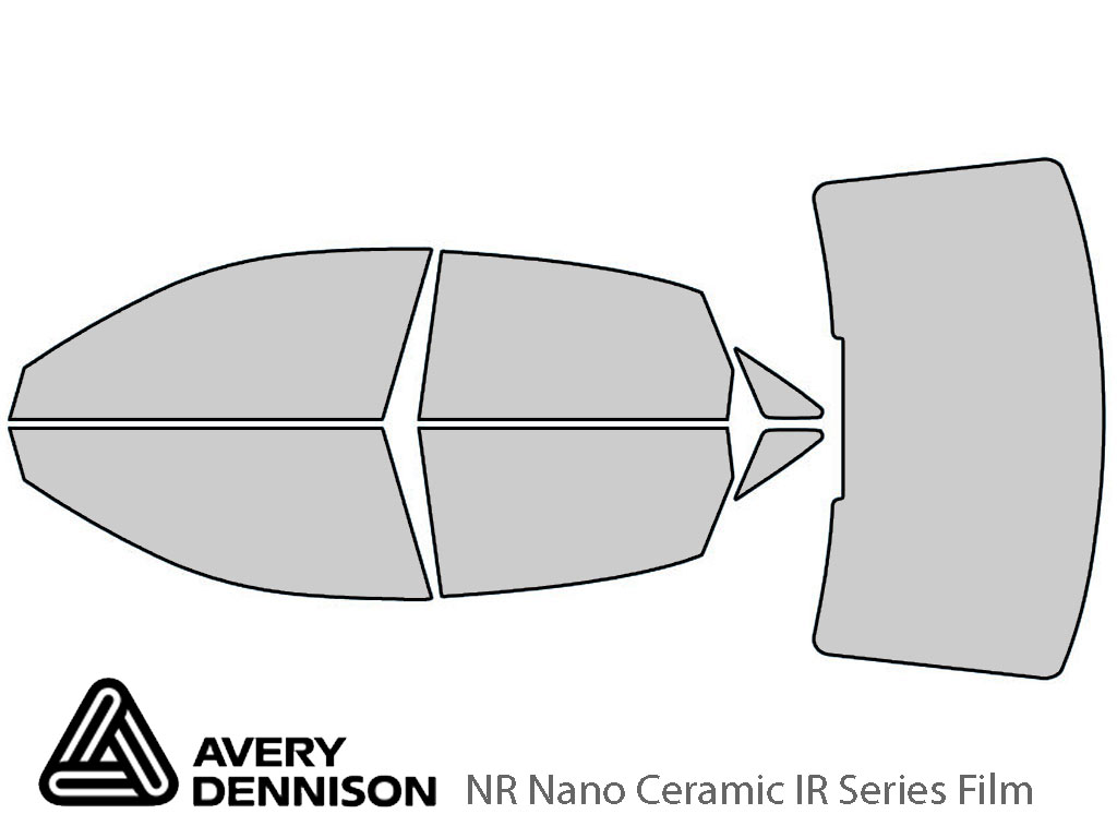 Avery Dennison Audi A3 2015-2020 (Sedan) NR Nano Ceramic IR Window Tint Kit